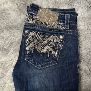 Miss Me Signature Boot Bootcut Jeans Size 28